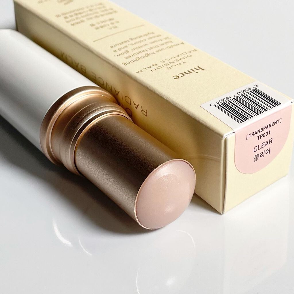 トゥルーディメンションラディアンスバーム/hince/スティックハイライトを使ったクチコミ(1枚目)