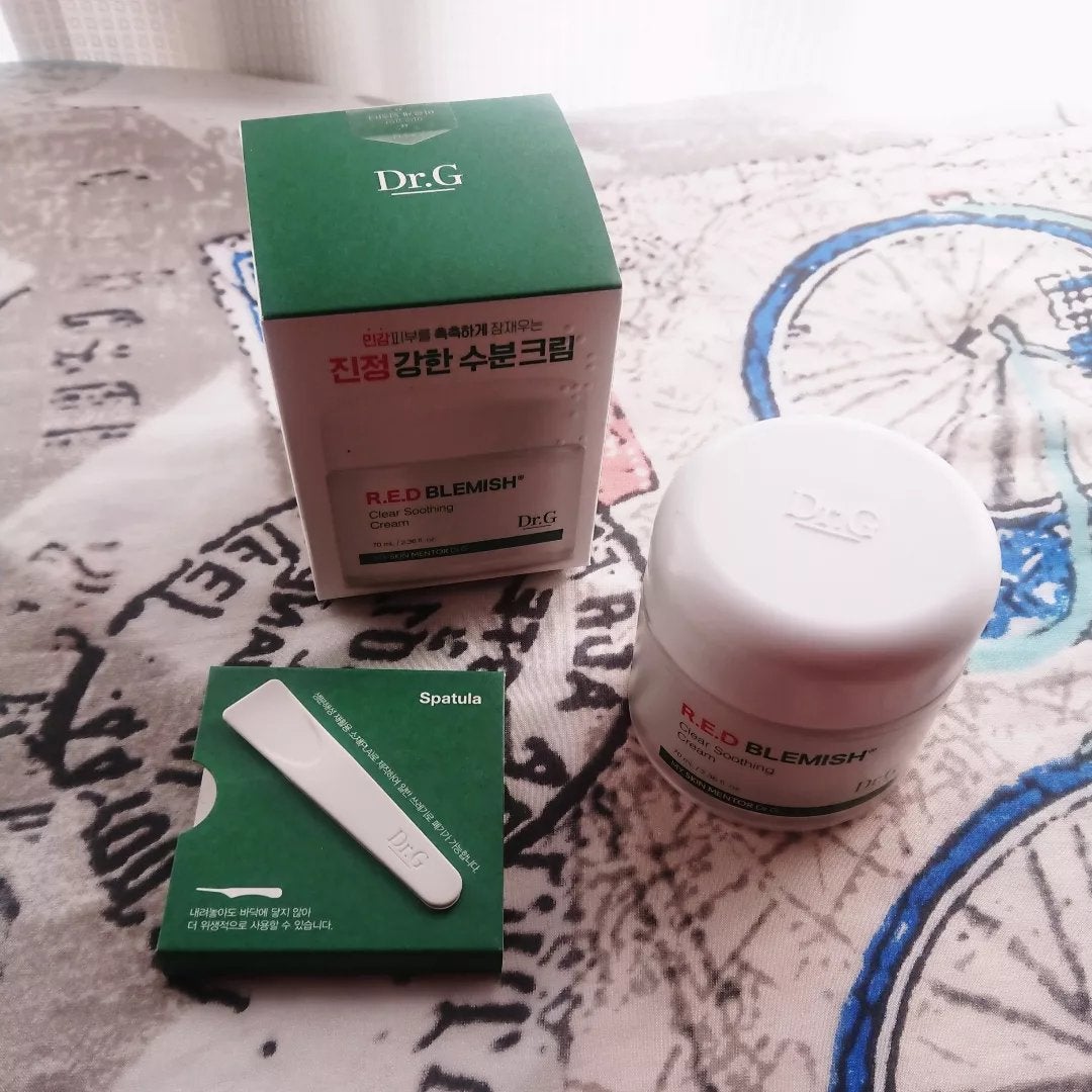 レッドブレミッシュ クリアスージングクリーム/Dr.G/フェイスクリームを使ったクチコミ(1枚目)