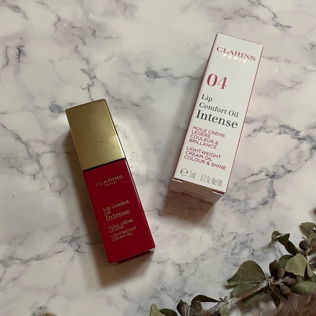 コンフォート リップオイル インテンス/CLARINS/リップグロスを使ったクチコミ(1枚目)