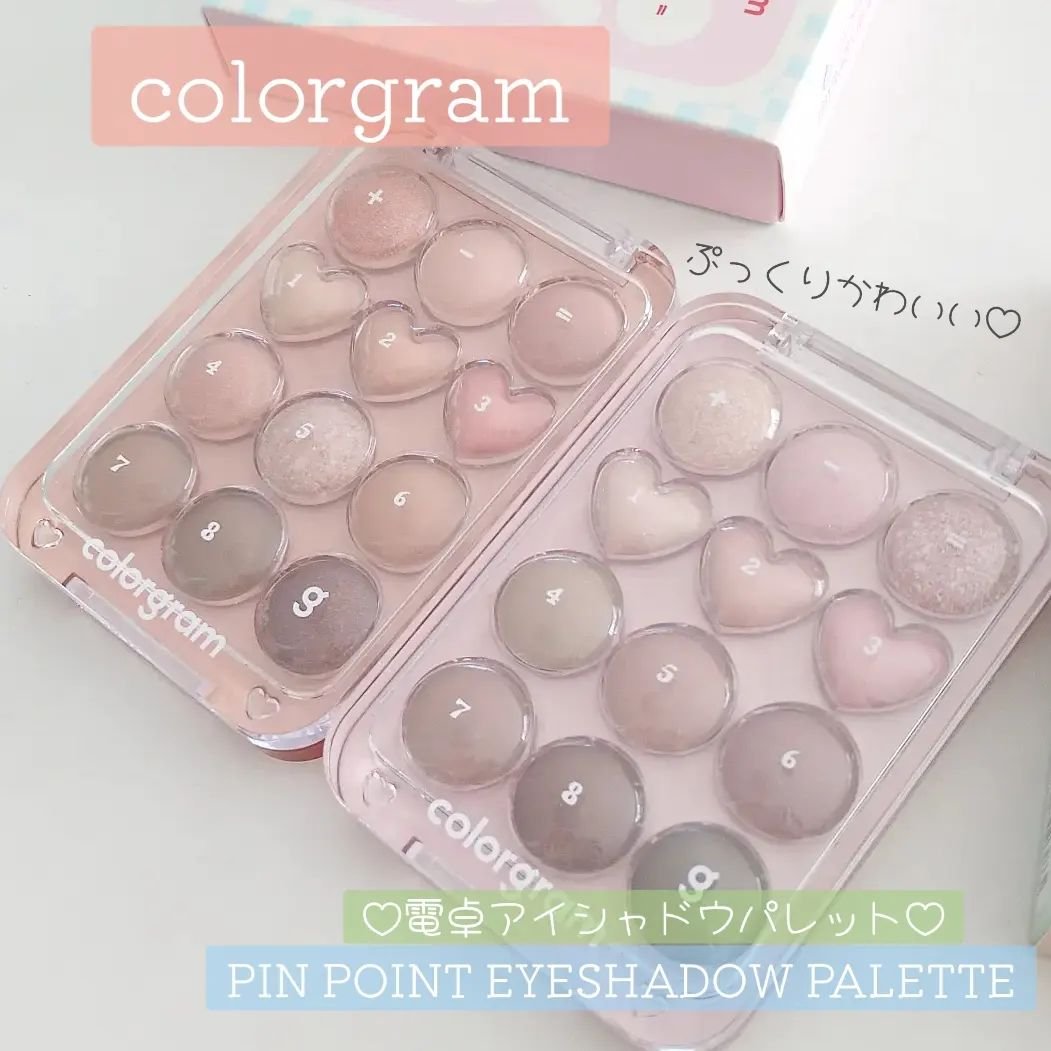 目元チュートリアルアイパレット/Colorgram/アイシャドウパレットを使ったクチコミ（1枚目）