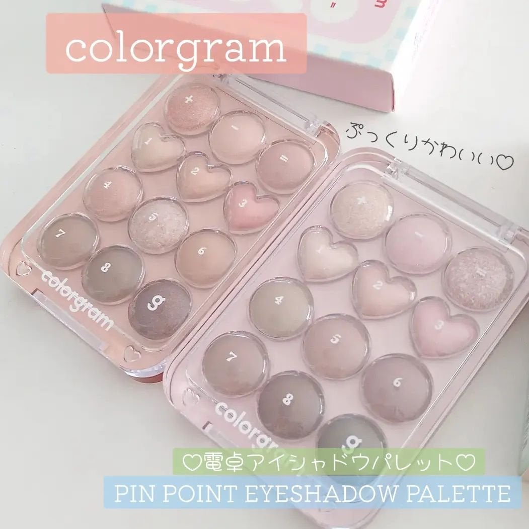 目元チュートリアルアイパレット/Colorgram/アイシャドウパレットを使ったクチコミ(1枚目)