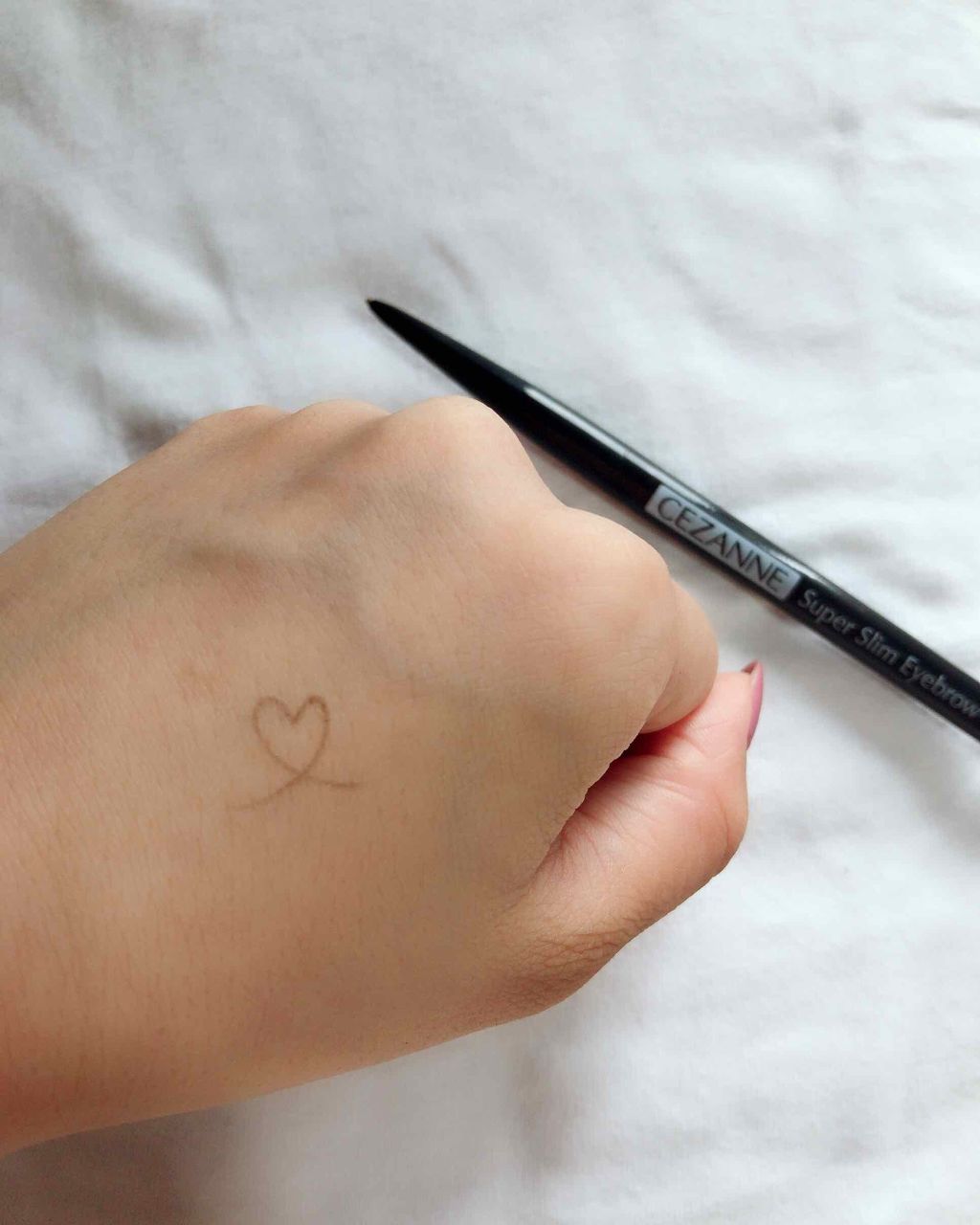 超細芯アイブロウ/CEZANNE/アイブロウペンシルを使ったクチコミ(3枚目)