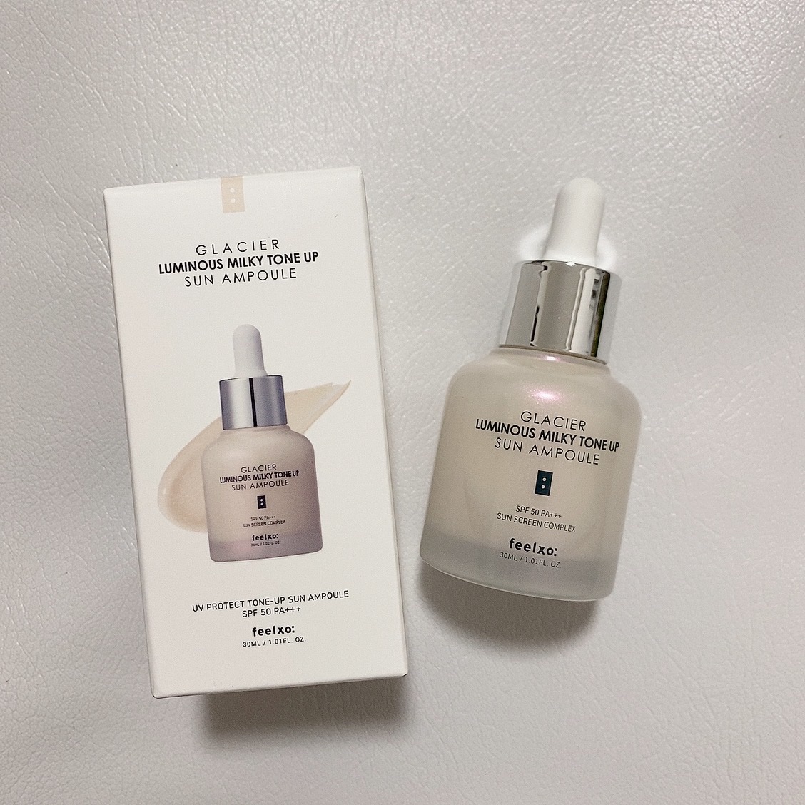 ピルソ ルミナスミルキートーンアップサンアンプル/feelxo/美容液を使ったクチコミ（1枚目）