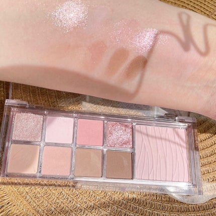 ミックスブラーリングアイパレット/wakemake/マルチパレットを使ったクチコミ(8枚目)