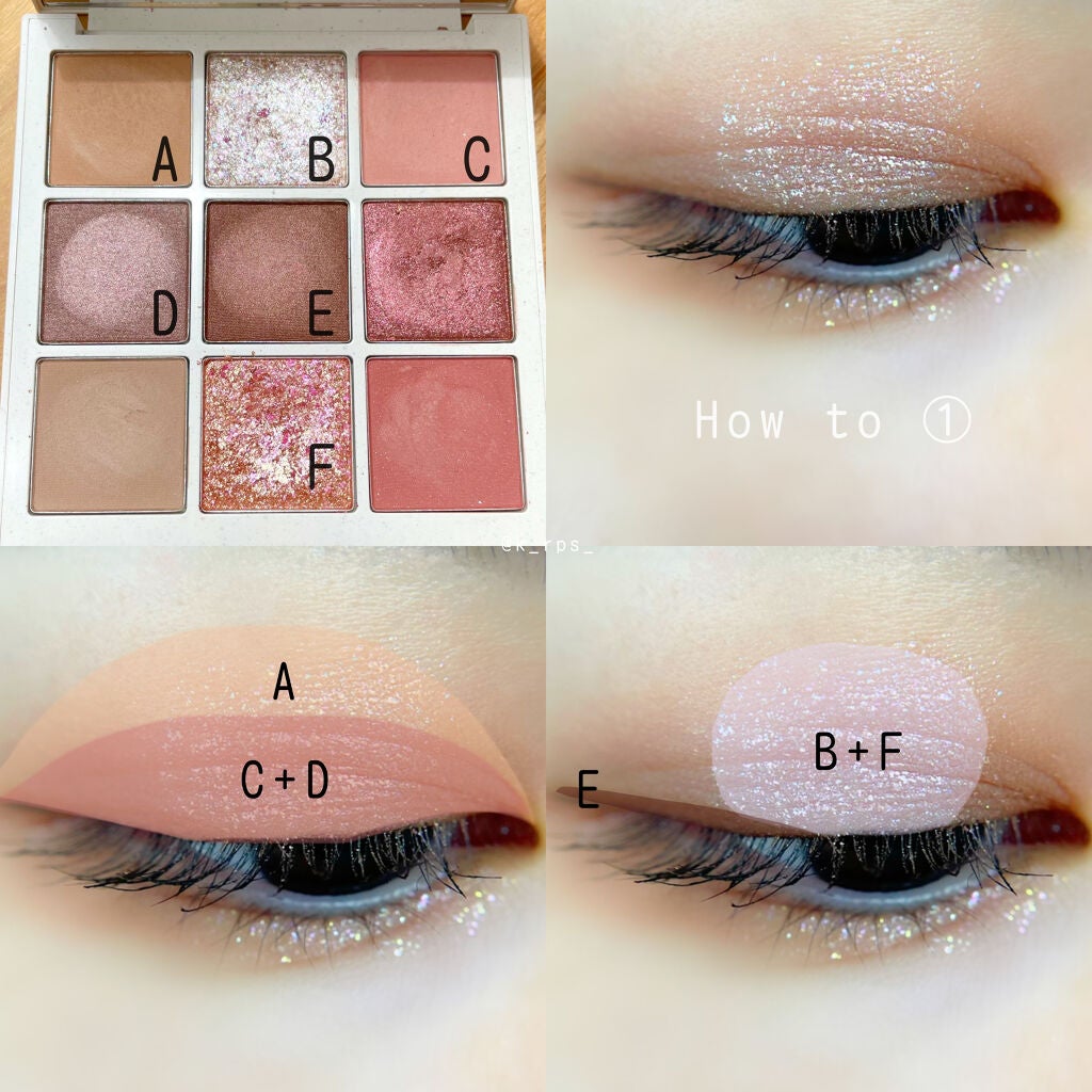 TERRAZZO Shadow palette/HOLIKA HOLIKA/アイシャドウパレットを使ったクチコミ(2枚目)