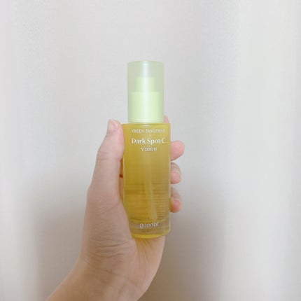 グリーンタンジェリン ビタC ダークスポットケアセラム/goodal/美容液を使ったクチコミ(1枚目)