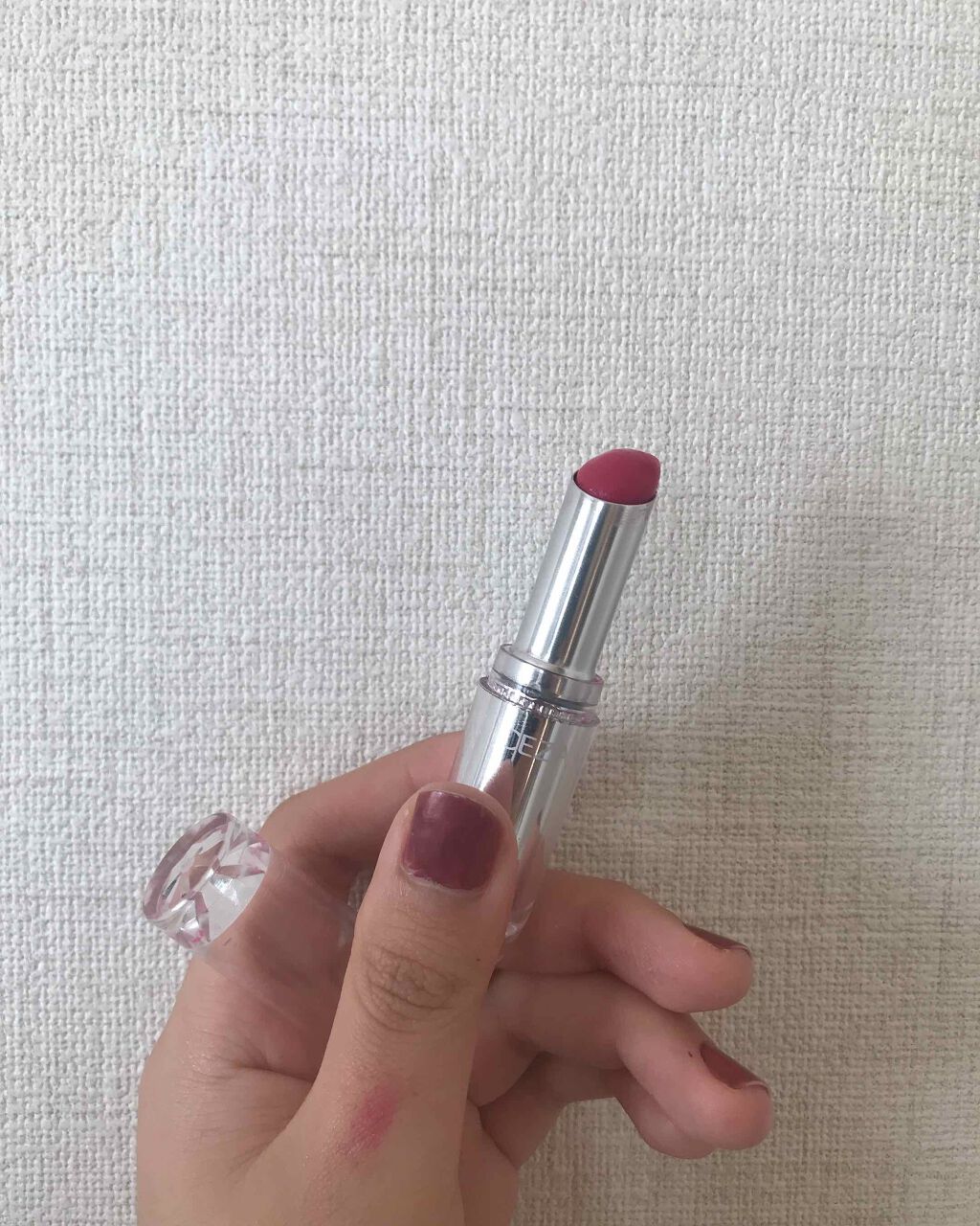ラスティンググロスリップ/CEZANNE/口紅を使ったクチコミ（1枚目）