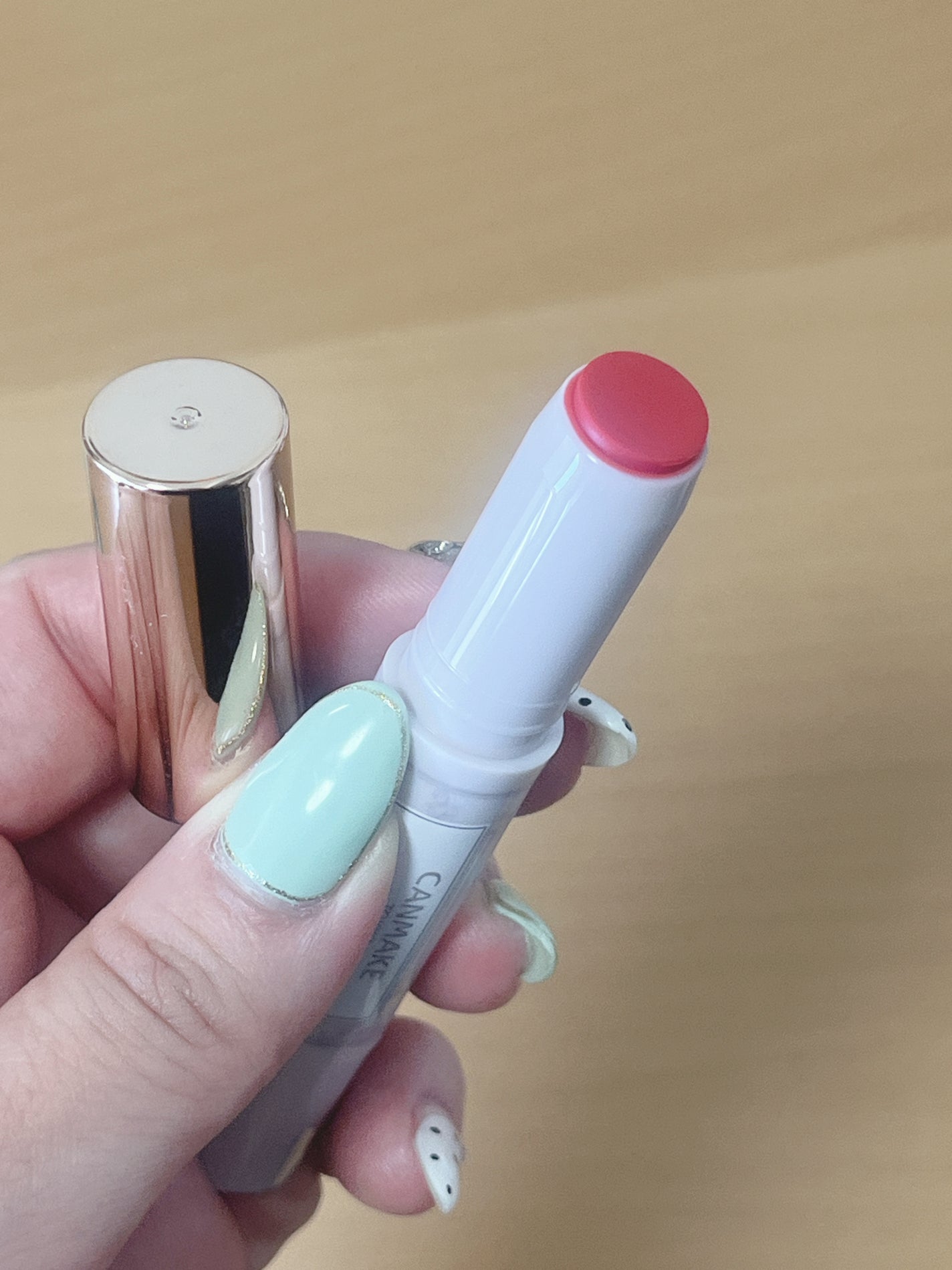 ステイオンバームルージュ/キャンメイク/口紅を使ったクチコミ(2枚目)