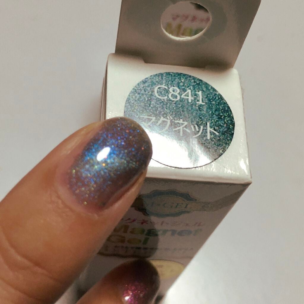 エムジェル マグネットジェル/Mpetit Japan/ジェルネイルを使ったクチコミ(4枚目)