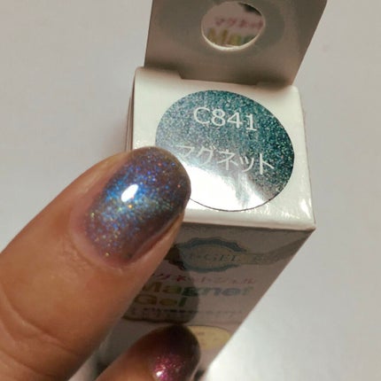 エムジェル マグネットジェル/Mpetit Japan/ジェルネイルを使ったクチコミ(4枚目)