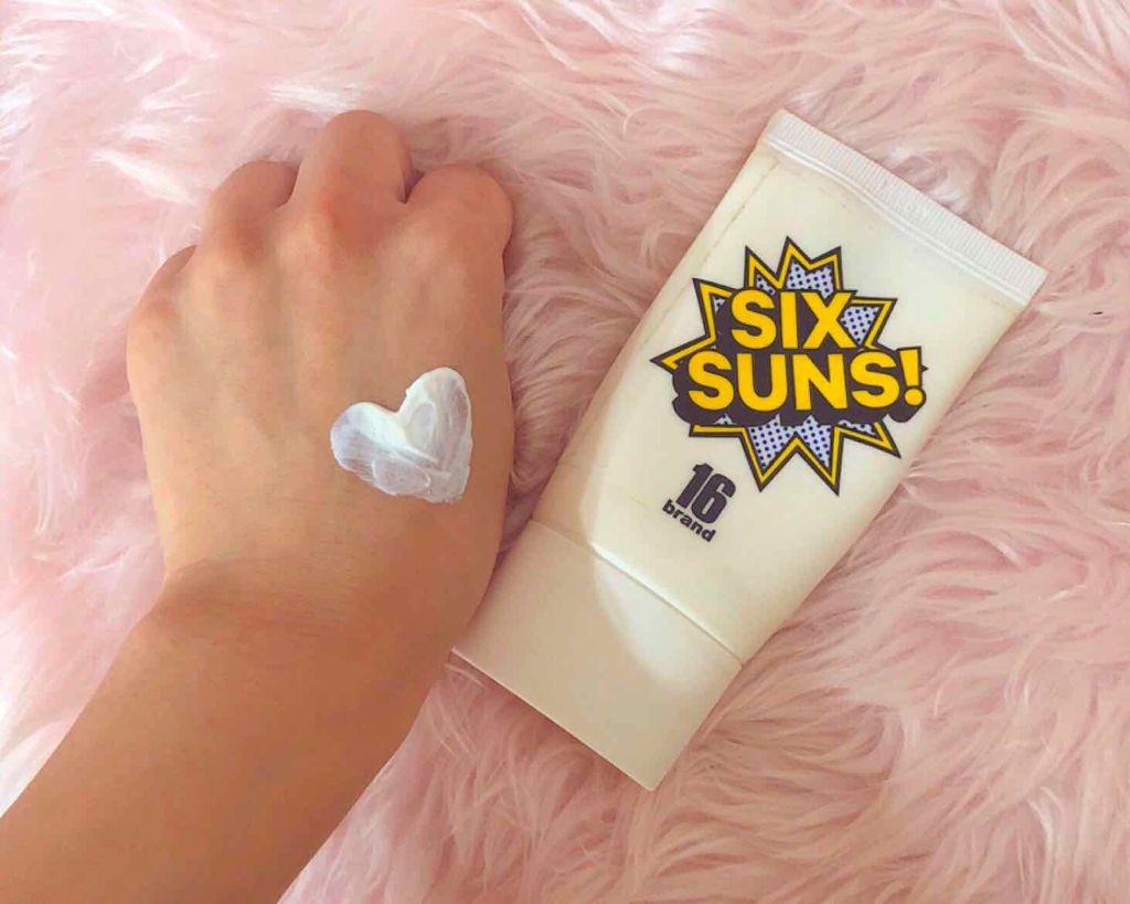16 SIX SUNS WATER PROOF SUN CREAM/16BRAND/化粧下地を使ったクチコミ(1枚目)
