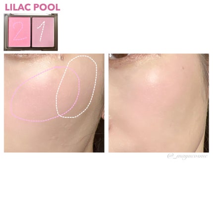 ハイパーフィットカラーチーク/FEEV/ジェル・クリームチークを使ったクチコミ(4枚目)