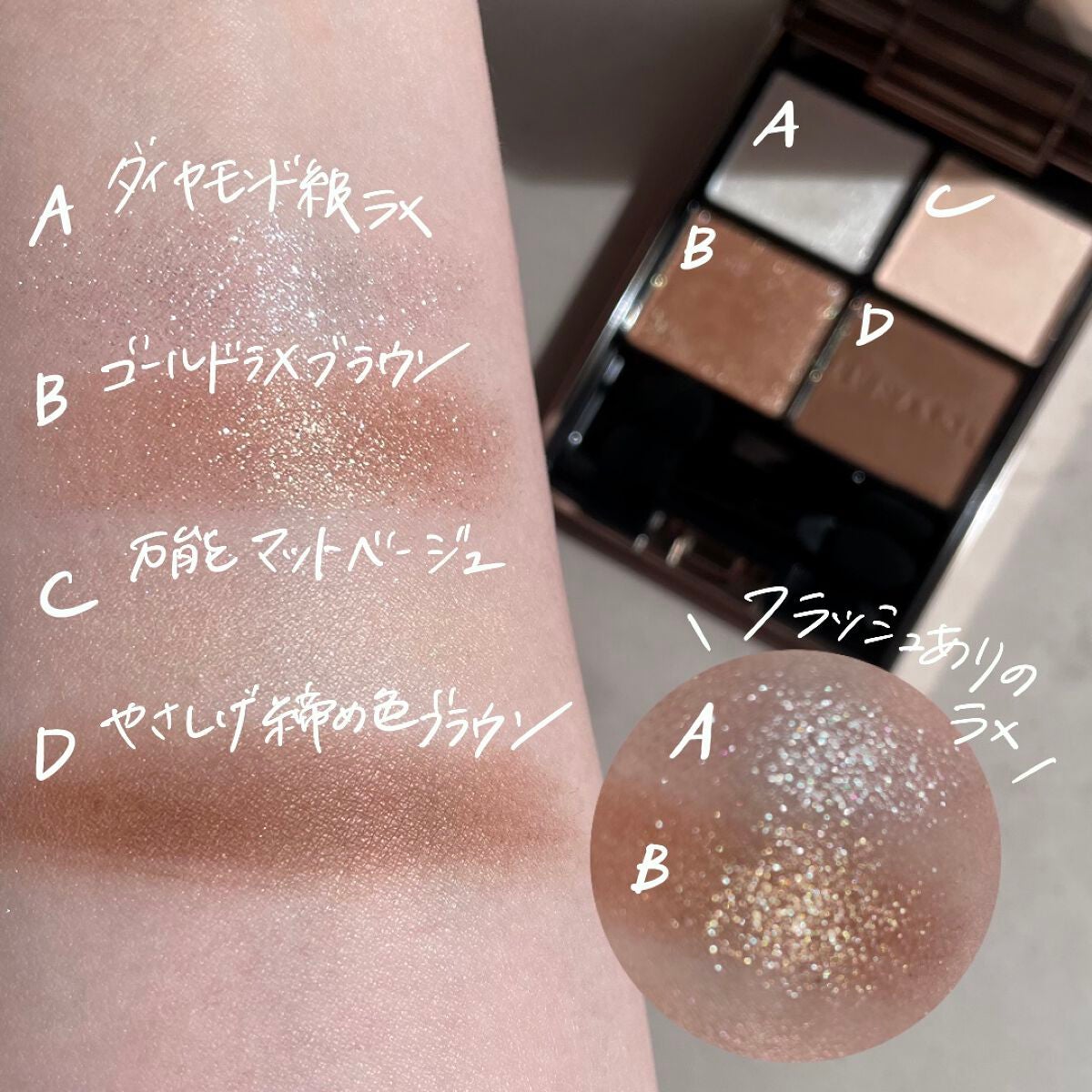 アイカラーレーション/LUNASOL/アイシャドウパレットを使ったクチコミ(2枚目)