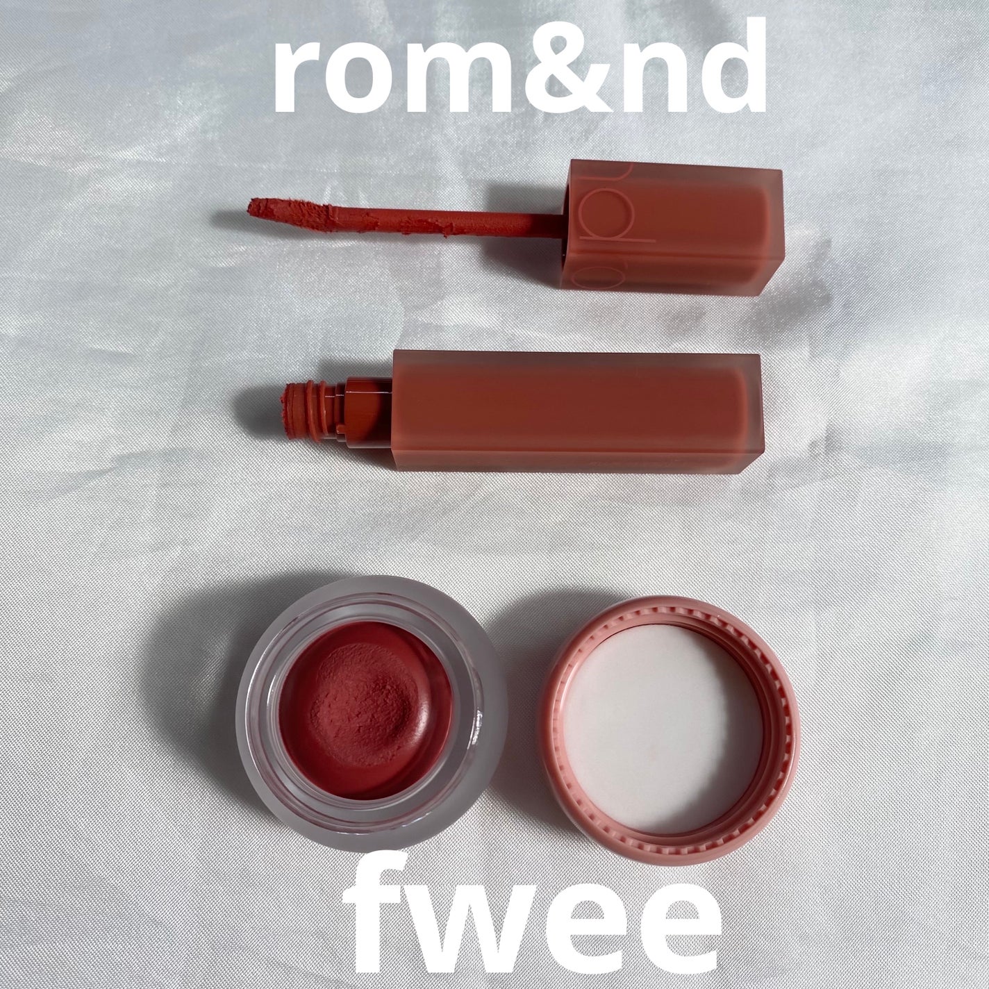 rom&nd ブラーファッジティント/rom&nd/リップティントを使ったクチコミ(2枚目)