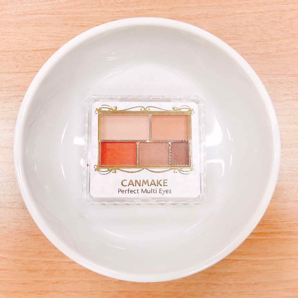 パーフェクトマルチアイズ/キャンメイク/アイシャドウパレットを使ったクチコミ（1枚目）