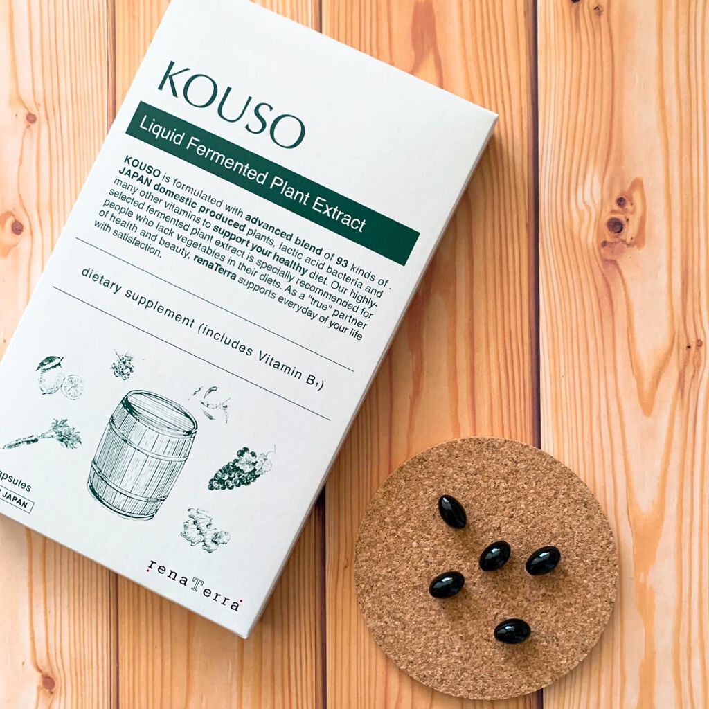 nagomi KOUSO 90粒/renaTerra/健康サプリメントを使ったクチコミ(1枚目)
