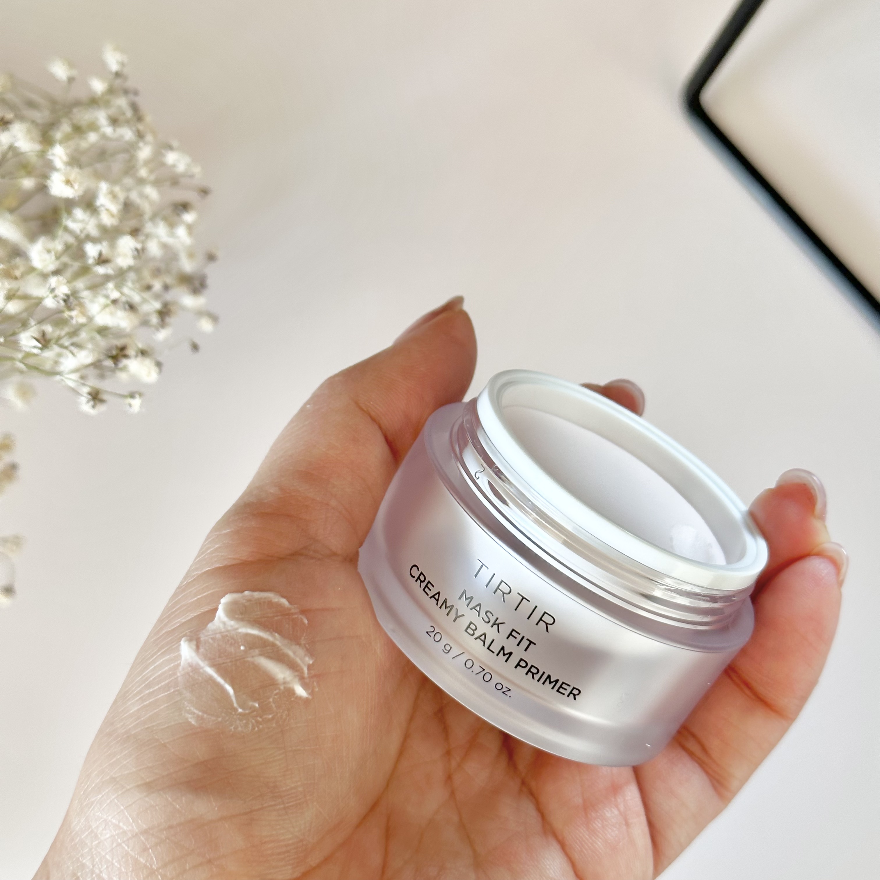 マスクフィットクリーミーバームプライマー/TIRTIR(ティルティル)/化粧下地を使ったクチコミ（3枚目）