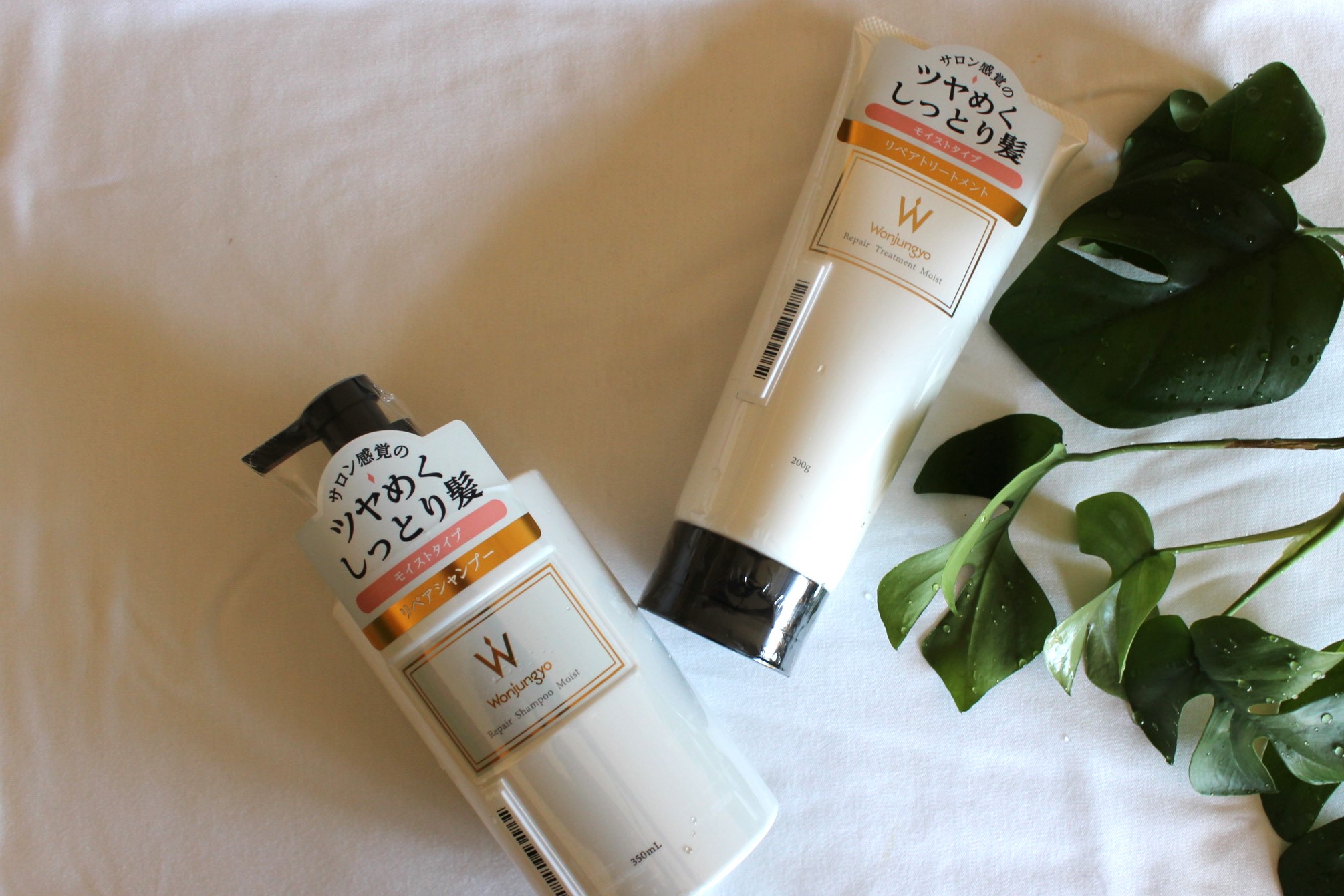 ウォンジョンヨ リペアシャンプー モイスト／リペアトリートメント モイスト/Wonjungyo/市販シャンプーを使ったクチコミ（1枚目）