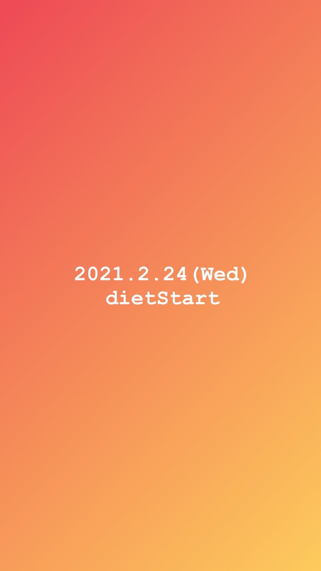 ãã¡ãð on LIPS ã2021.2.24(wed)â¡Dietstartâ¡å®æçã«æçš¿..ãïŒ1æç®ïŒ