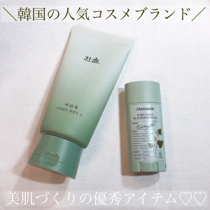 PORE CLEAN BLACKHEAD STIC/Mamonde/スクラブ・ゴマージュを使ったクチコミ(1枚目)