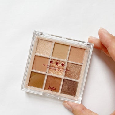 KEYBO FALL IN LOVE SHADOW PALETTE/keybo/アイシャドウパレットを使ったクチコミ（3枚目）