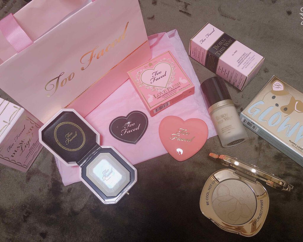 グローバー パピー ラブ ハイライター  グローバー パピー ラブ ハイライター /Too Faced/パウダーハイライトを使ったクチコミ（2枚目）