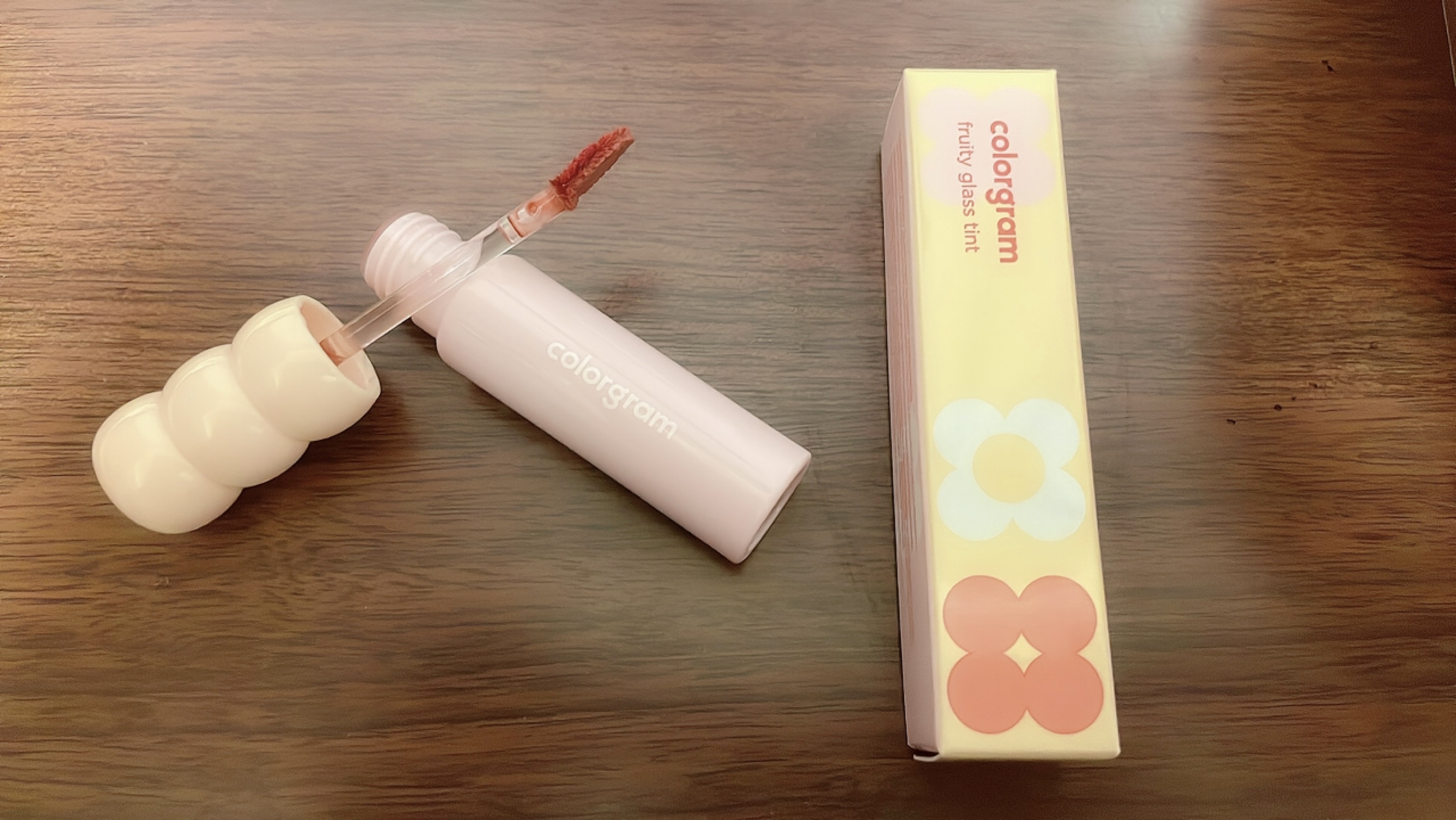 タンフルグラスティント/Colorgram/リップティントを使ったクチコミ（1枚目）