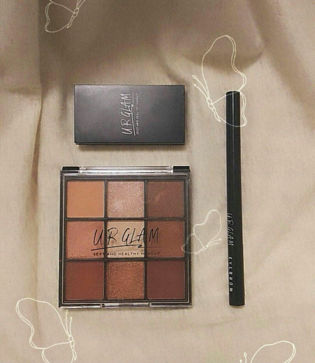 UR GLAM BLOOMING EYE COLOR PALETTE/U R GLAM/アイシャドウパレットを使ったクチコミ(4枚目)