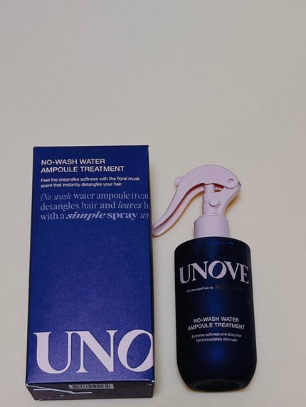 ノーウォッシュウォーターセラムトリートメント/UNOVE/ヘアトリートメントを使ったクチコミ(2枚目)