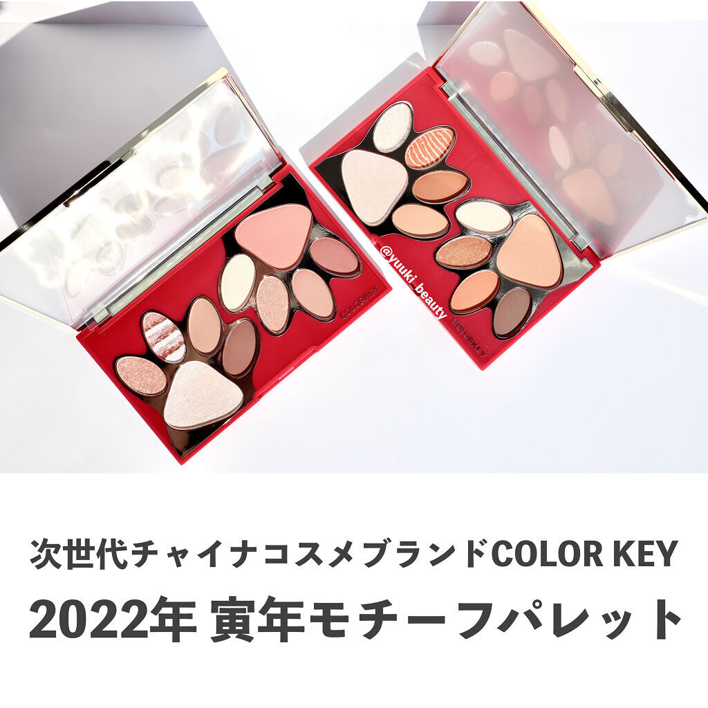 トラ十色アイシャドウパレット/COLORKEY/アイシャドウパレットを使ったクチコミ（1枚目）