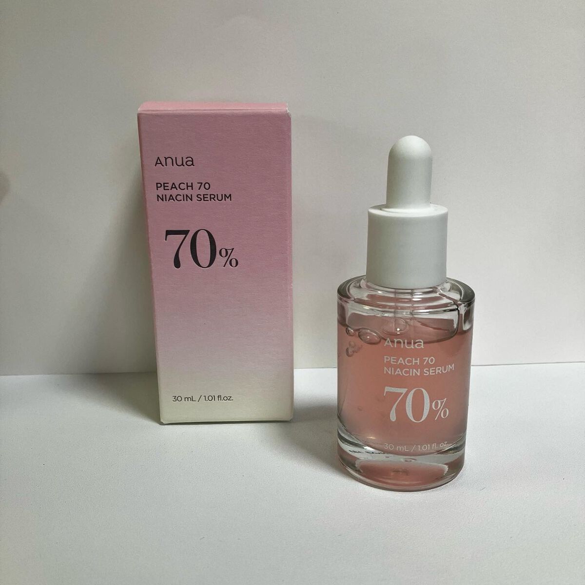 桃70%ナイアシンセラム/Anua/美容液を使ったクチコミ（1枚目）