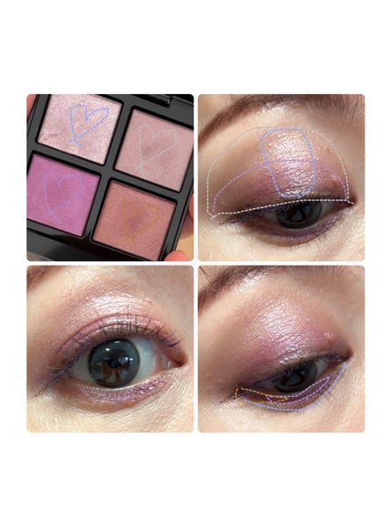 アディクション ザ アイシャドウ パレット/ADDICTION/アイシャドウパレットを使ったクチコミ(5枚目)