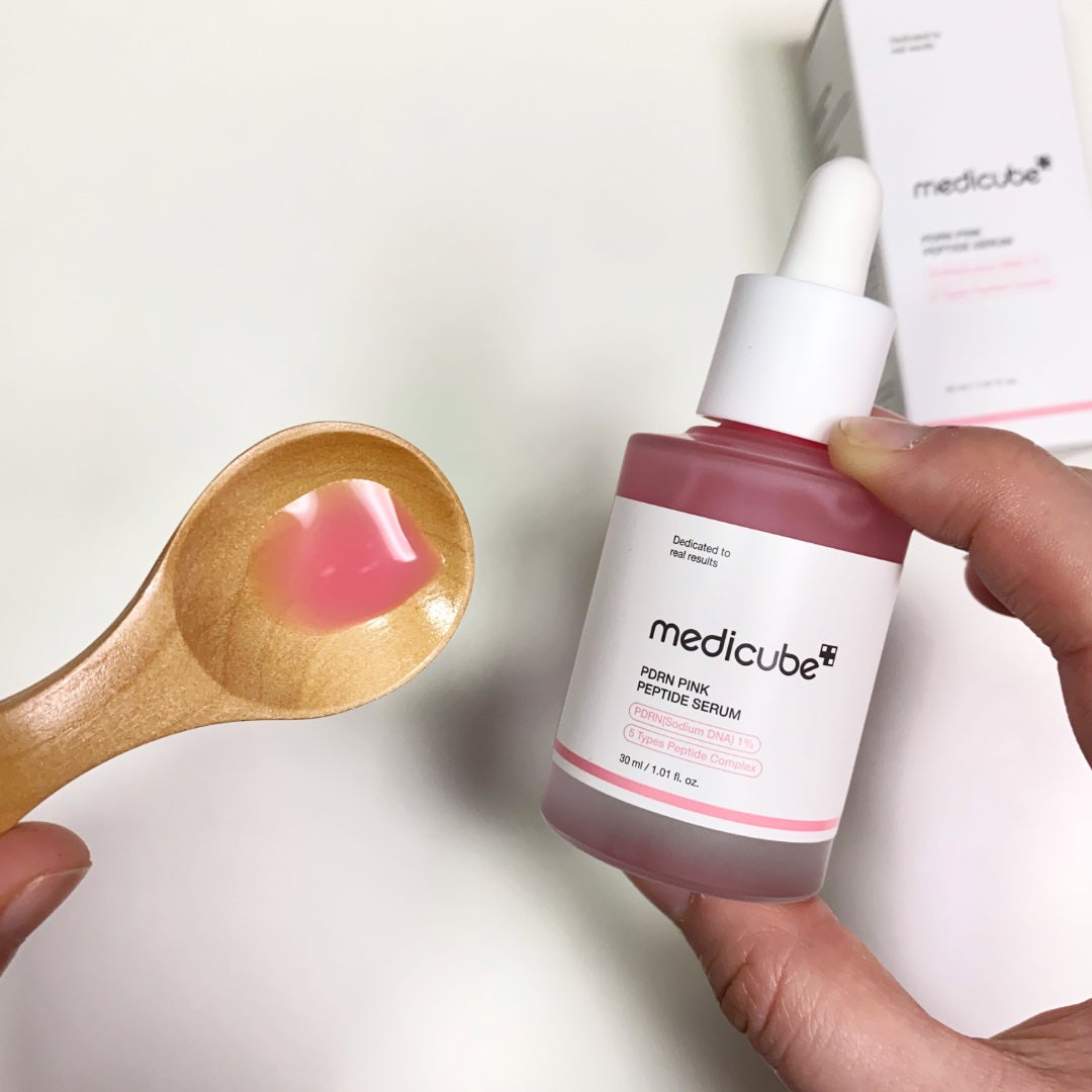 PDRNピンクアンプル PDRN 10,000ppm配合/MEDICUBE/美容液を使ったクチコミ(4枚目)