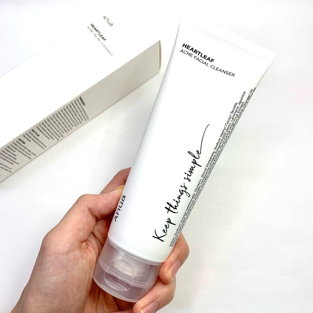 ドクダミアクネ弱酸性クレンジングフォーム/Anua/洗顔フォームを使ったクチコミ（2枚目）