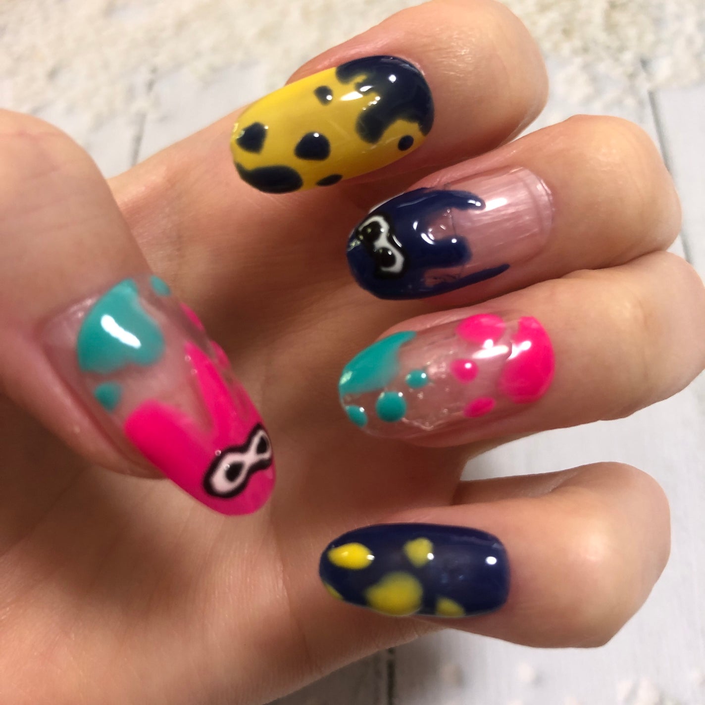 ジェルネイル(ライト対応)/セリア/ジェルネイルを使ったクチコミ(2枚目)