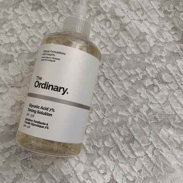 《 The ordinary
     Glycolic Acid 7% Toning Solusion 240ml 》

価         格▶︎955JPY
購入場所▶︎BEAUTY DAY（海外