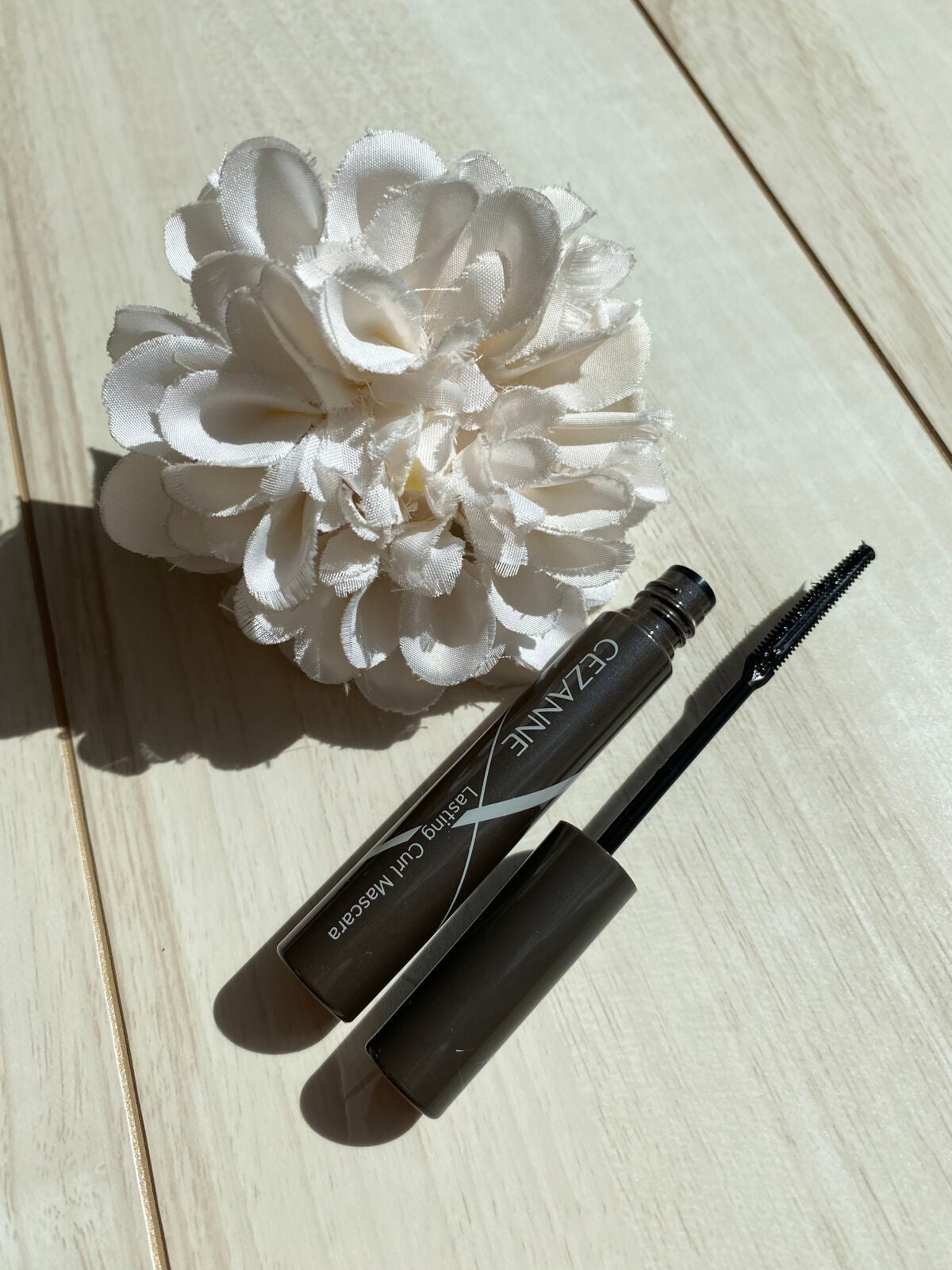 耐久カールマスカラ/CEZANNE/マスカラを使ったクチコミ(4枚目)