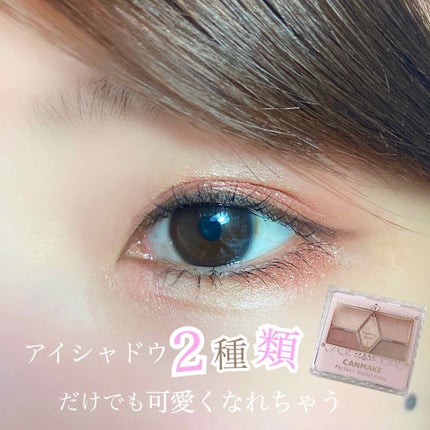 【旧品】パーフェクトスタイリストアイズ/キャンメイク/アイシャドウパレットを使ったクチコミ(1枚目)