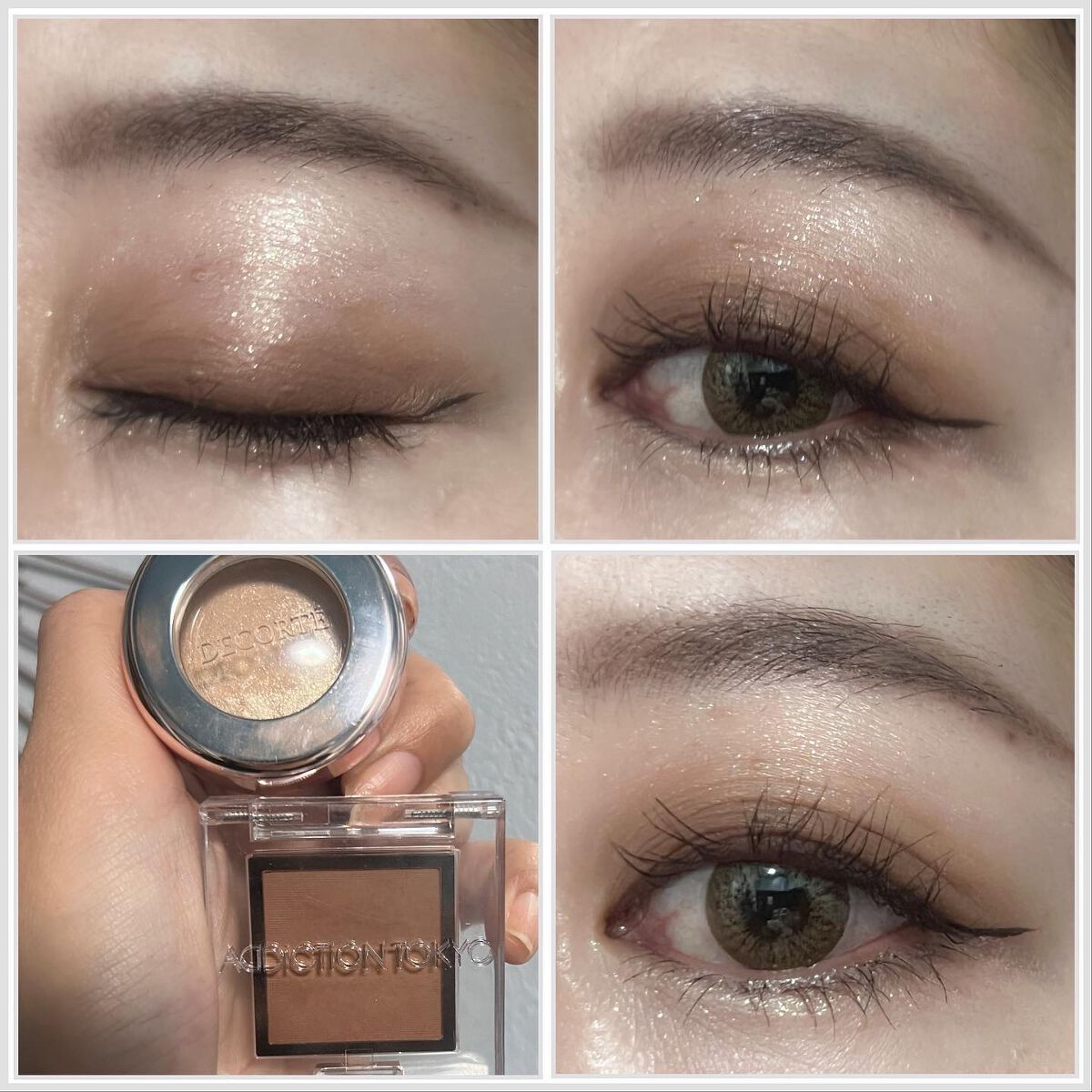 アディクション ザ アイシャドウ マット 006M Cappuccino/ADDICTION/単色アイシャドウを使ったクチコミ（3枚目）