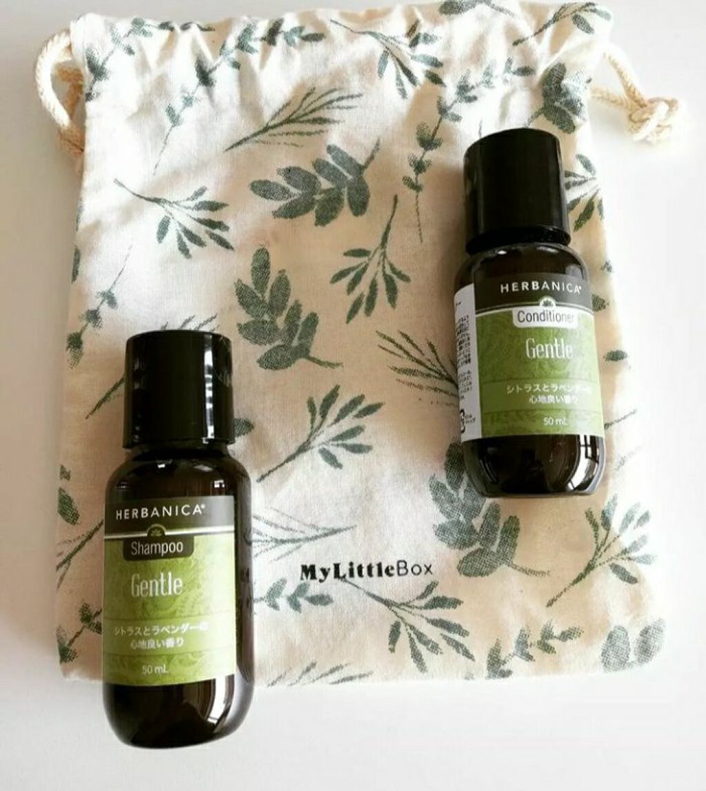 シャンプー ジェントル/コンディショナージェントル/ハーバニカ/市販シャンプーを使ったクチコミ(1枚目)