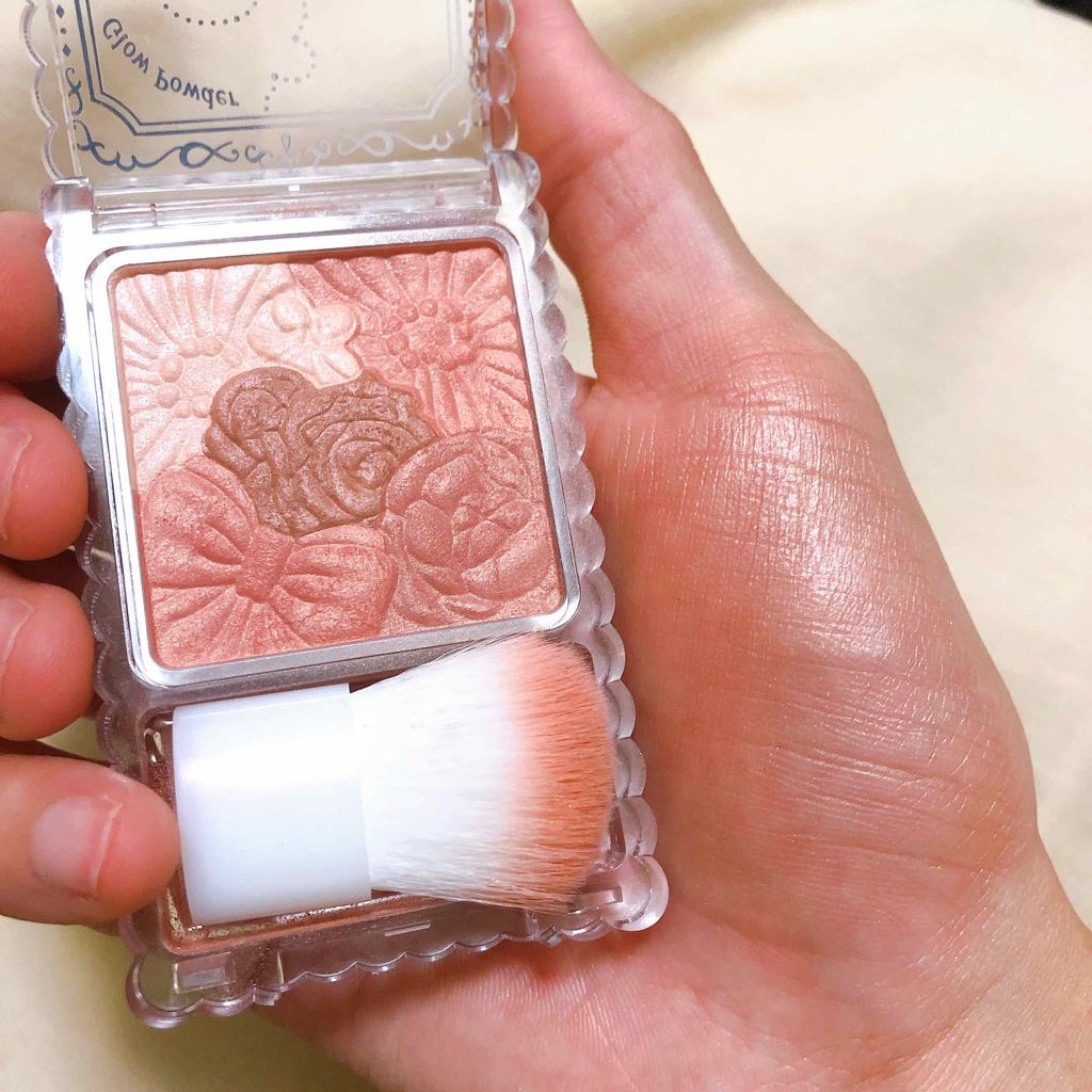 グロウフルールチークス/キャンメイク/パウダーチークを使ったクチコミ（2枚目）