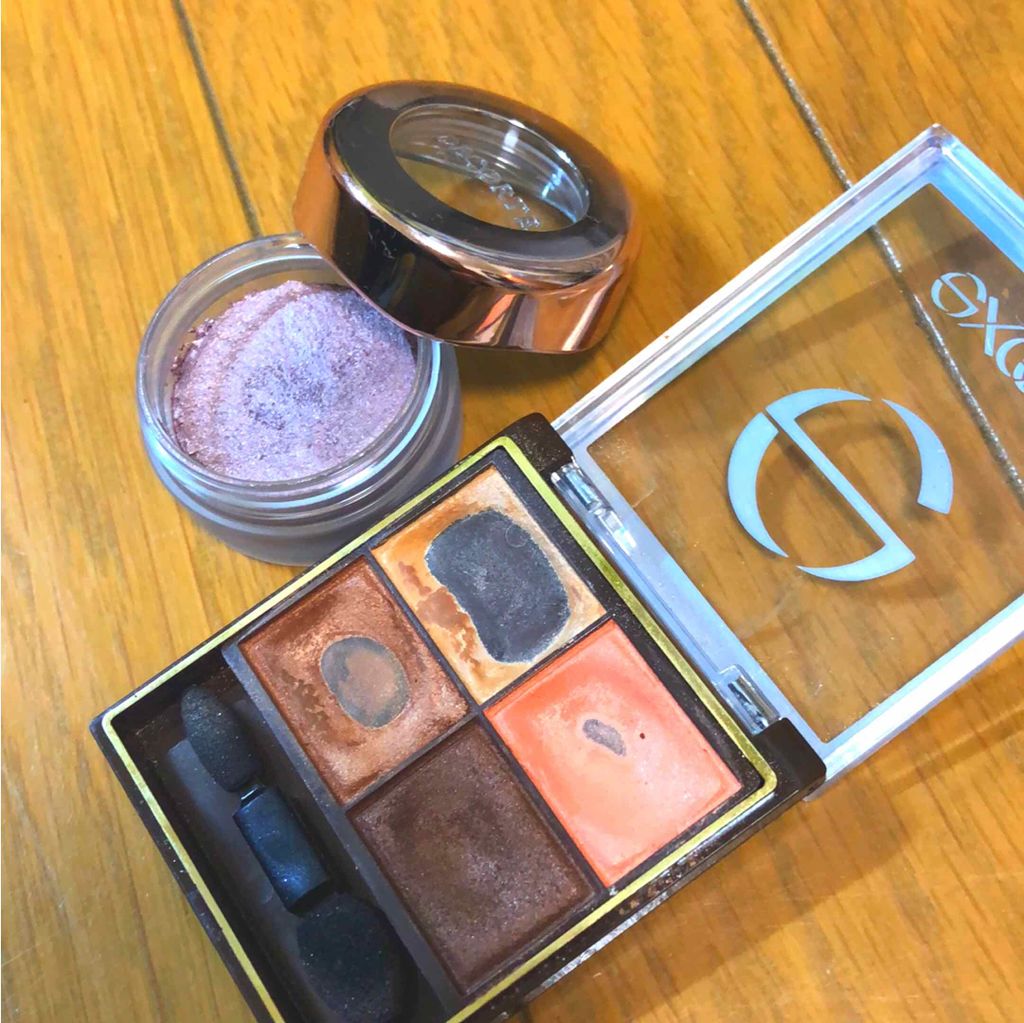 スキニーリッチシャドウ/excel/アイシャドウパレットを使ったクチコミ（2枚目）