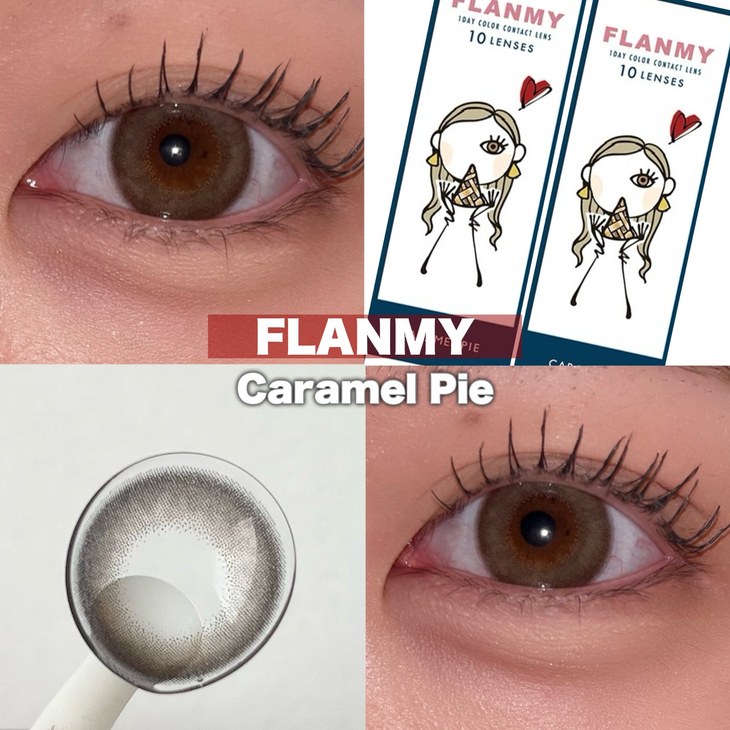 FLANMY 1day/FLANMY/ワンデー(1DAY)カラコンを使ったクチコミ(1枚目)