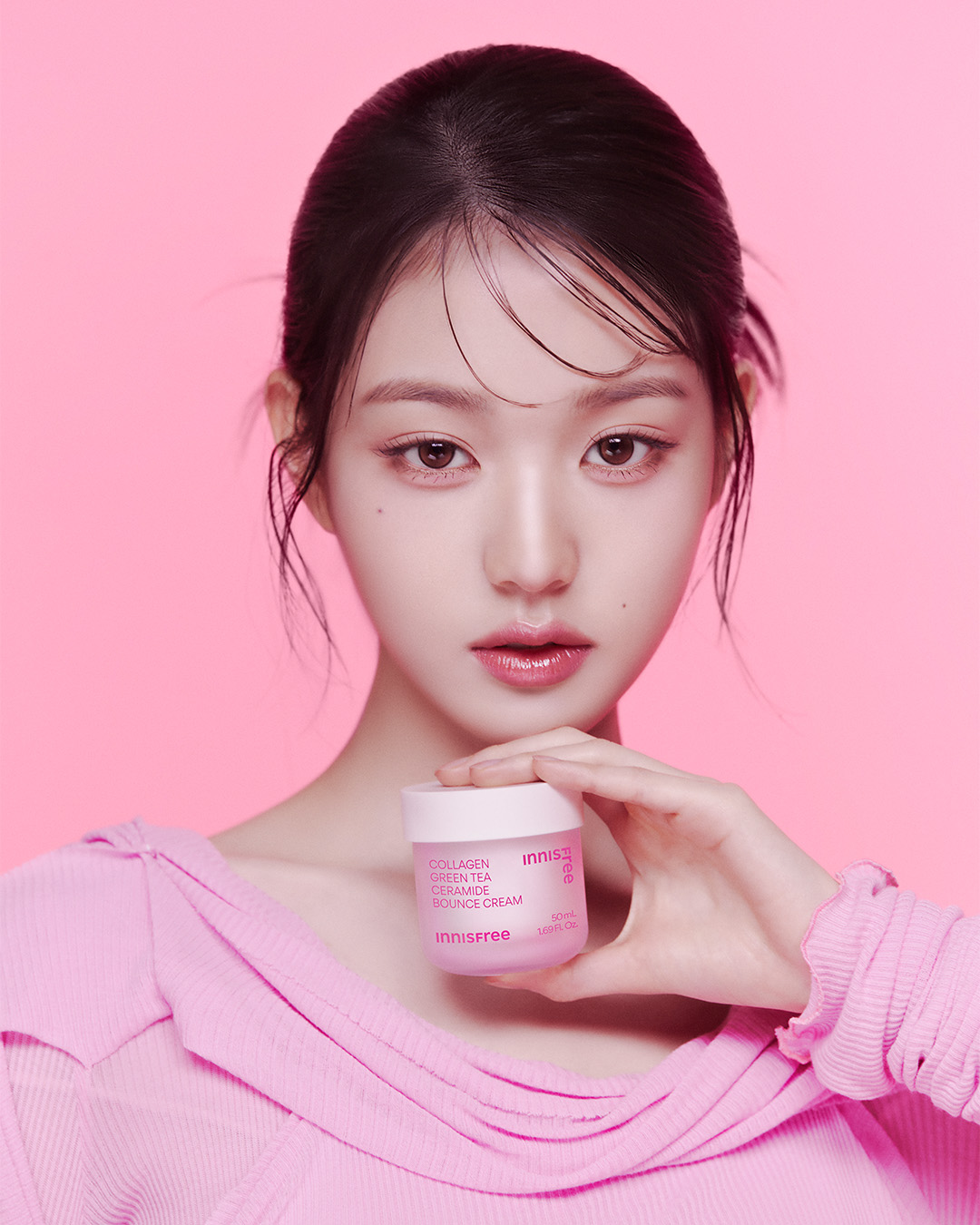 コラーゲン　グリーンティー　セラミド　バウンス　クリーム/innisfree/スキンケア・基礎化粧品を使ったクチコミ（1枚目）