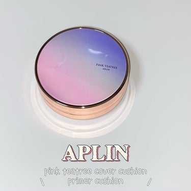 ピンクティーツリーカバープライマークッション/APLIN/クッションファンデーションを使ったクチコミ（1枚目）