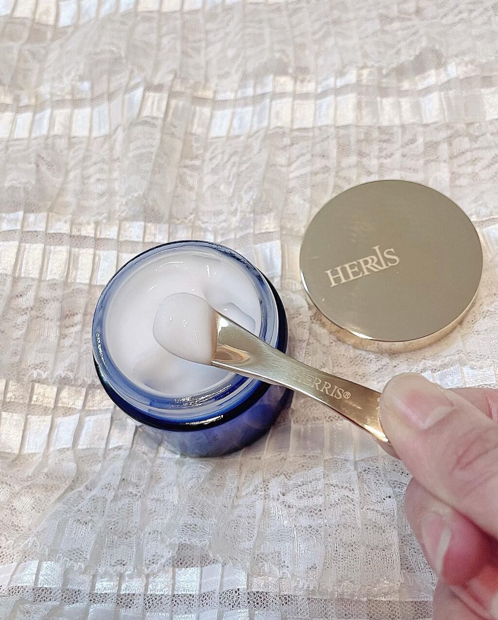 フォロバ100‼️インスタから投稿 on LIPS 「・ハーリス化粧品のラップリフトクリーム使ってみました!✅医薬部..」(1枚目)