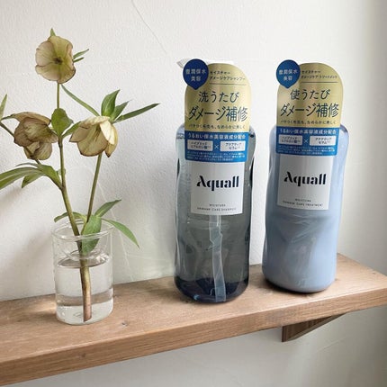 モイスチャーダメージケア シャンプー/トリートメント/Aquall/市販シャンプーを使ったクチコミ(2枚目)