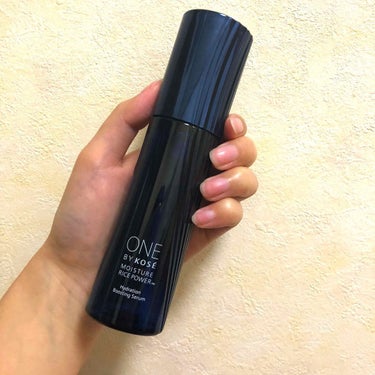 ONE BY KOSE  ワン バイ コーセー
薬用保湿美容液です。
1本使い切ったのでレビューします🙋‍♀️


まずは商品情報〜〜

容量:60ml
値段:5000円
（120mlだと、8500円）