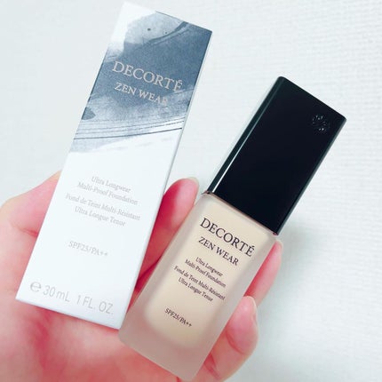 ゼン ウェア フルイド/DECORTÉ/リキッドファンデーションを使ったクチコミ(2枚目)