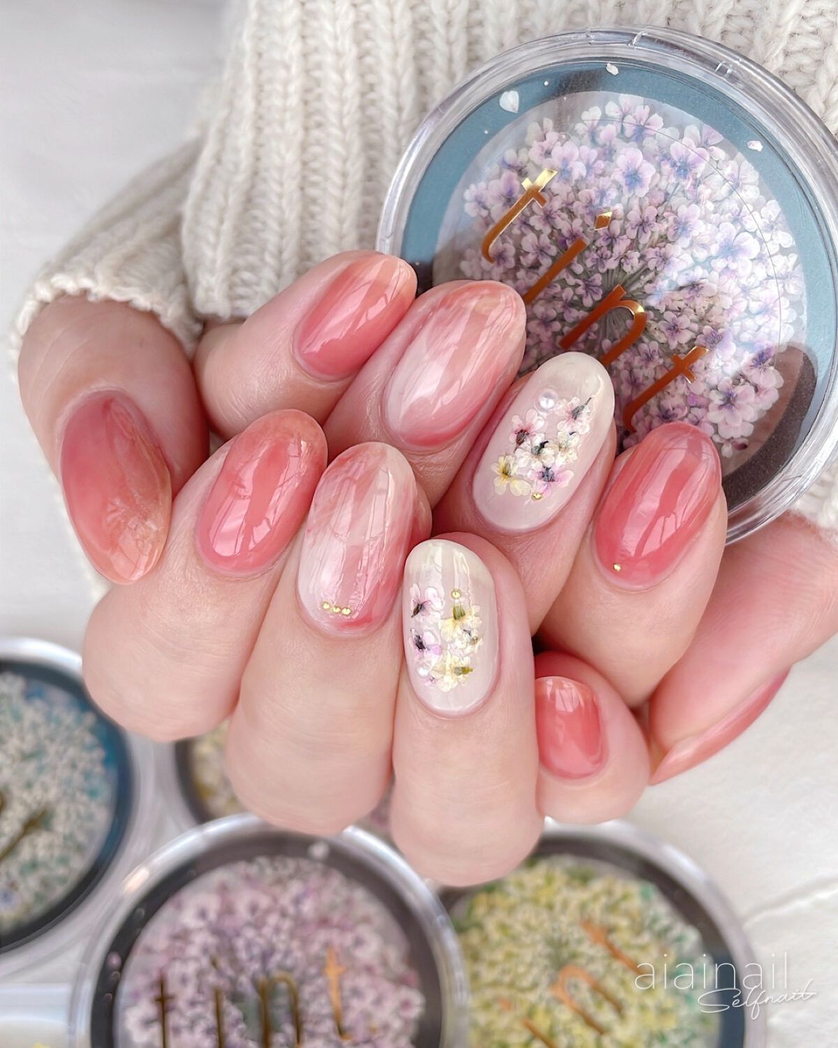 アンドバイロムアンド グラッシードロップネイル/&nd by rom&nd/マニキュアを使ったクチコミ(5枚目)